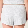 Cozy Pointelle Bow Shortie,Cozy Pointelle Bow Shortie