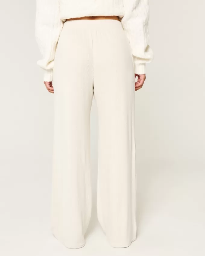 Cozy Ribbed Baggy Pants,Cozy Ribbed Baggy Pants