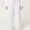 Cozy Ribbed Drawstring Baggy Pants,Cozy Ribbed Drawstring Baggy Pants