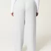 Cozy Ribbed Drawstring Baggy Pants,Cozy Ribbed Drawstring Baggy Pants