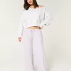 Cozy Ribbed Drawstring Baggy Pants,Cozy Ribbed Drawstring Baggy Pants