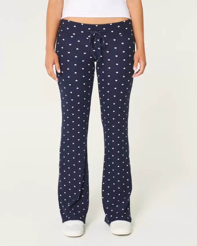 Cozy Ribbed Flare Pants,Cozy Ribbed Flare Pants