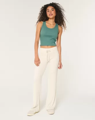 Cozy Ribbed Flare Pants,Cozy Ribbed Flare Pants
