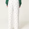 Cozy Wide-Leg Pajama Pants,Cozy Wide-Leg Pajama Pants