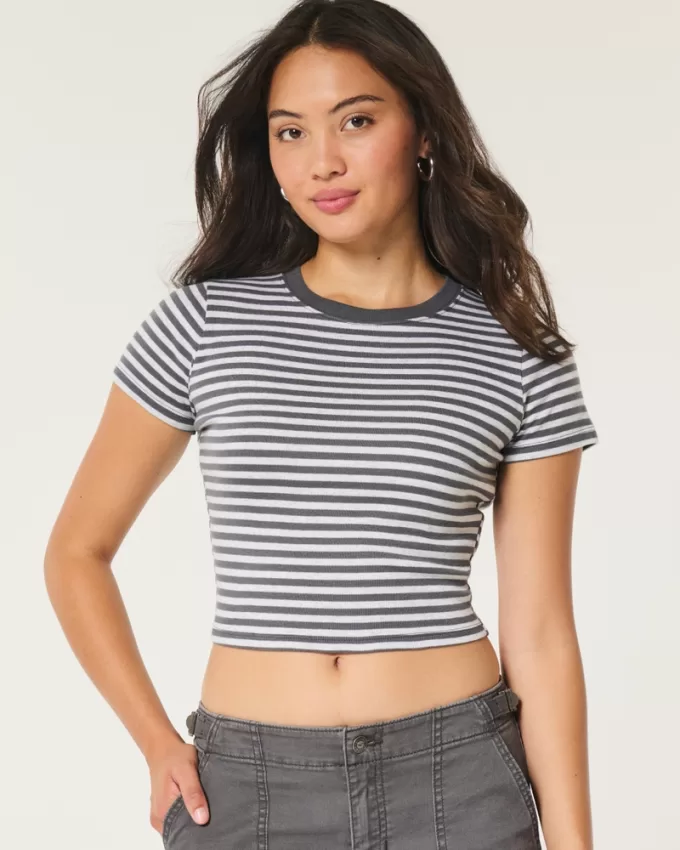 Crew Baby Tee,Crew Baby Tee