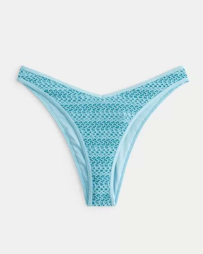 Crochet-Style Cheekiest Bikini Bottom,Crochet-Style Cheekiest Bikini Bottom