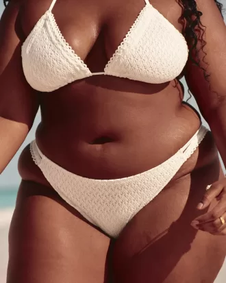 Crochet-Style Cheeky Bikini Bottom,Crochet-Style Cheeky Bikini Bottom