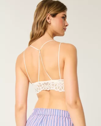 Crochet-Style Lace Bralette,Crochet-Style Lace Bralette