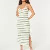 Crochet-Style Midi Dress,Crochet-Style Midi Dress
