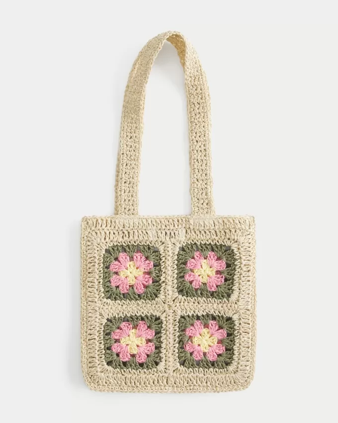 Crochet-Style Purse,Crochet-Style Purse