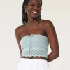 Crochet-Style Tube Top,Crochet-Style Tube Top