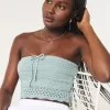 Crochet-Style Tube Top,Crochet-Style Tube Top