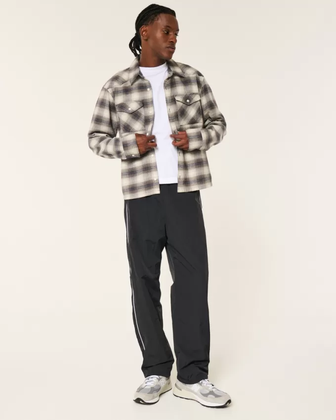 Crop Flannel Shirt,Crop Flannel Shirt