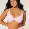 Curvy High Apex Ribbed Underwire Bikini Top,Curvy High Apex Ribbed Underwire Bikini Top