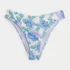 Curvy High-Leg High-Waist Cheeky Bikini Bottom,Curvy High-Leg High-Waist Cheeky Bikini Bottom