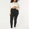 Curvy High-Rise Black Jean Leggings,Curvy High-Rise Black Jean Leggings