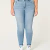 Curvy High-Rise Medium Wash Super Skinny Jeans,Curvy High-Rise Medium Wash Super Skinny Jeans