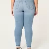 Curvy High-Rise Medium Wash Super Skinny Jeans,Curvy High-Rise Medium Wash Super Skinny Jeans