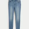 Curvy High-Rise Medium Wash Super Skinny Jeans,Curvy High-Rise Medium Wash Super Skinny Jeans