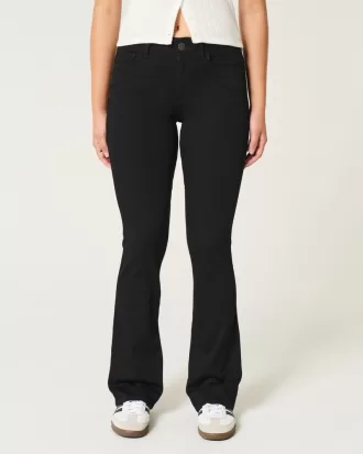 Curvy Mid-Rise Black Boot Jeans,Curvy Mid-Rise Black Boot Jeans