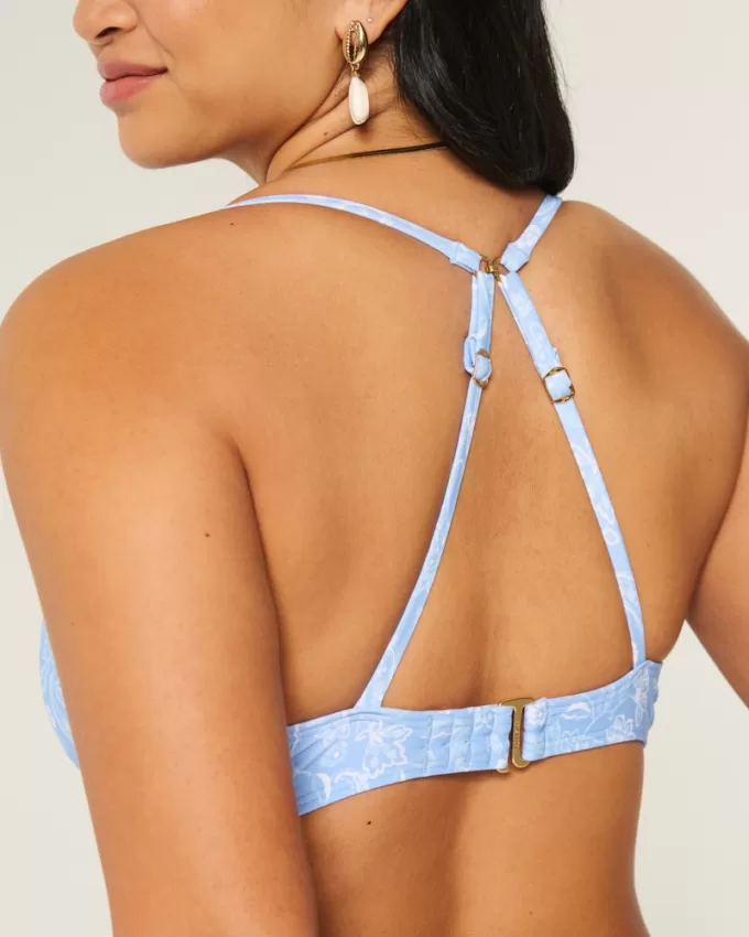 Curvy Underwire Plunge Bikini Top,Curvy Underwire Plunge Bikini Top