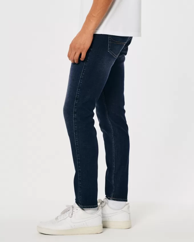 Dark Wash Athletic Skinny Jeans,Dark Wash Athletic Skinny Jeans