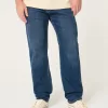 Dark Wash Loose Jeans,Dark Wash Loose Jeans
