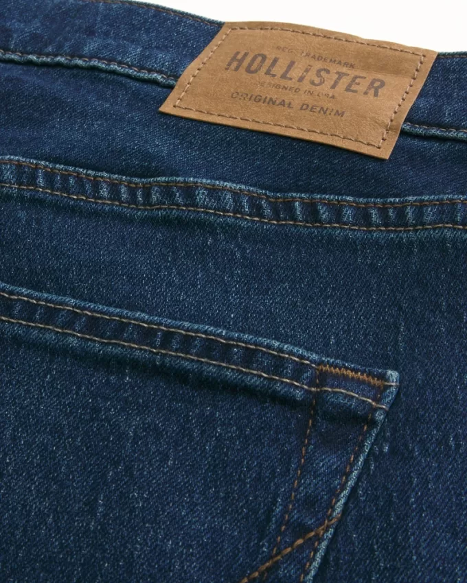 Dark Wash Loose Jeans,Dark Wash Loose Jeans