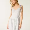 Drop-Waist Knit Mini Dress,Drop-Waist Knit Mini Dress