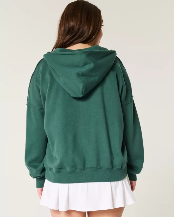 Easy Half-Zip Hoodie,Easy Half-Zip Hoodie