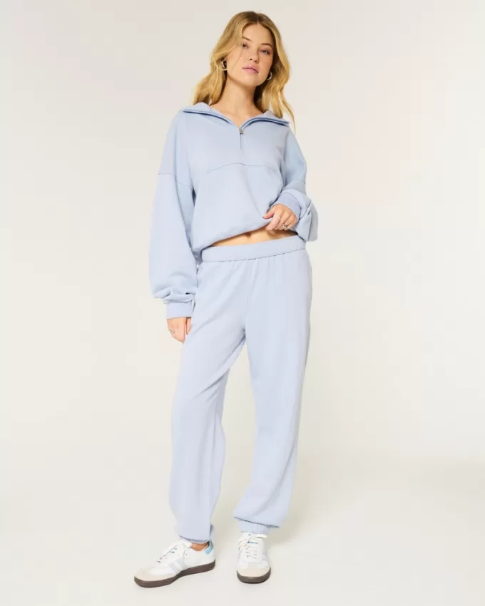 Easy Half-Zip Hoodie,Easy Half-Zip Hoodie