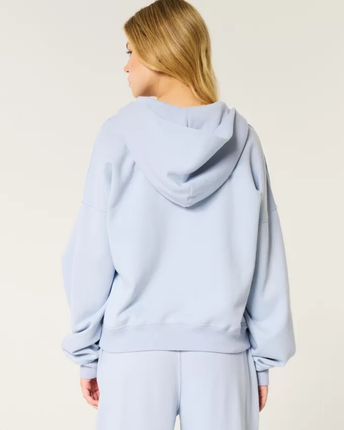 Easy Half-Zip Hoodie,Easy Half-Zip Hoodie