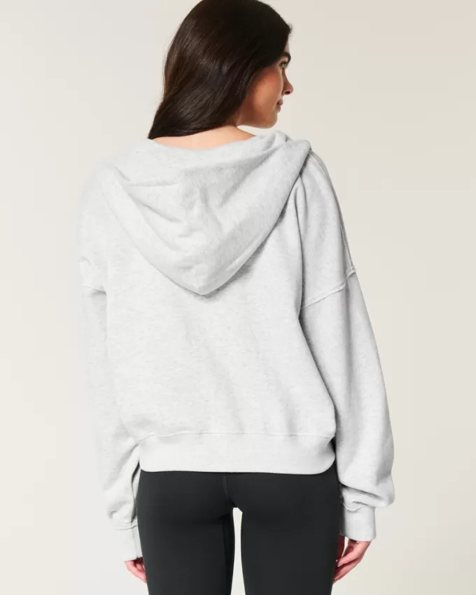 Easy Half-Zip Hoodie,Easy Half-Zip Hoodie