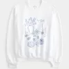 Easy L’Amour à Table Graphic Crew Sweatshirt,Easy L’Amour à Table Graphic Crew Sweatshirt