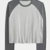 Easy Long-Sleeve Raglan T-Shirt,Easy Long-Sleeve Raglan T-Shirt