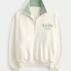 Easy Malibu California Graphic Half-Zip Sweatshirt,Easy Malibu California Graphic Half-Zip Sweatshirt