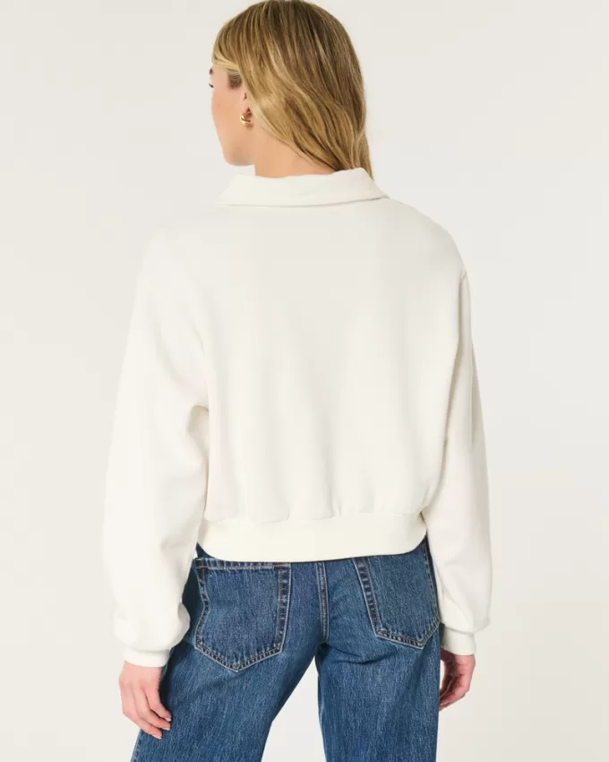 Easy Mini Half-Zip Sweatshirt,Easy Mini Half-Zip Sweatshirt