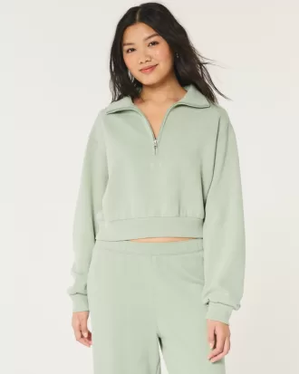 Easy Mini Half-Zip Sweatshirt,Easy Mini Half-Zip Sweatshirt