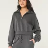 Easy Mini Half-Zip Sweatshirt,Easy Mini Half-Zip Sweatshirt