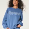 Easy Montauk New York Graphic Crew Sweatshirt,Easy Montauk New York Graphic Crew Sweatshirt
