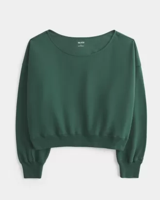 Easy Off-the-Shoulder Sweatshirt,Easy Off-the-Shoulder Sweatshirt