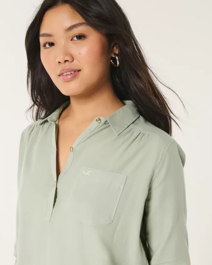 Easy Popover Shirt,Easy Popover Shirt