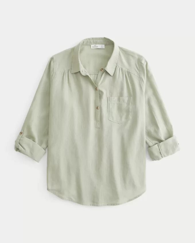 Easy Popover Shirt,Easy Popover Shirt