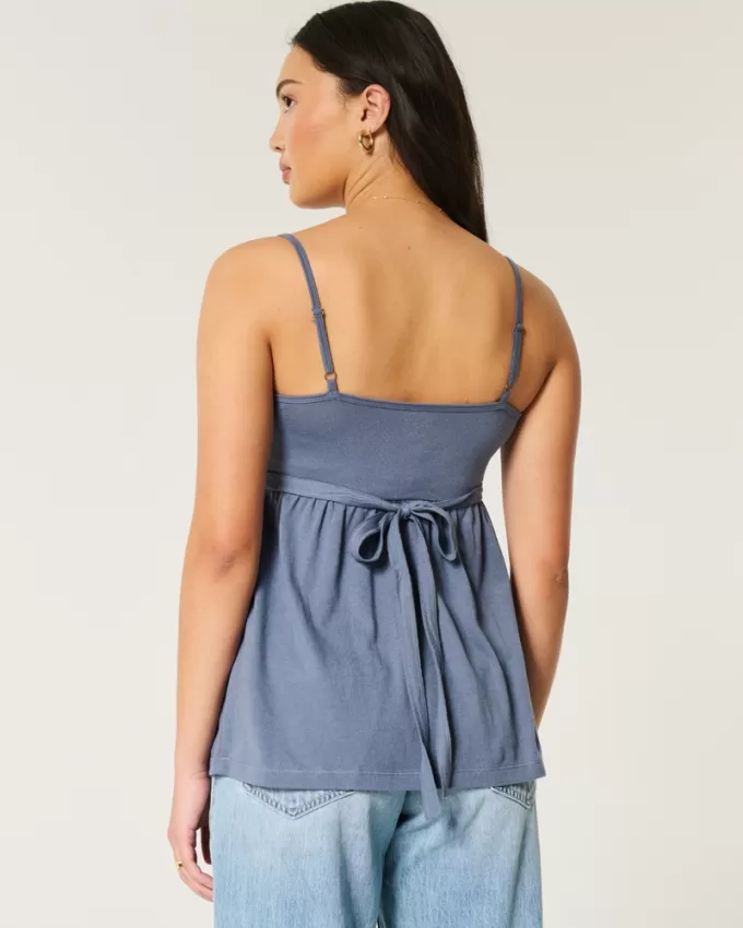 Easy Scoop Henley Babydoll Top,Easy Scoop Henley Babydoll Top