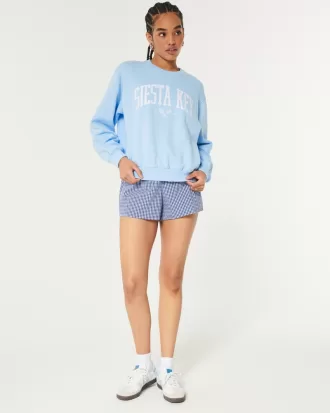 Easy Siesta Key Graphic Crew Sweatshirt,Easy Siesta Key Graphic Crew Sweatshirt