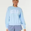 Easy Siesta Key Graphic Crew Sweatshirt,Easy Siesta Key Graphic Crew Sweatshirt