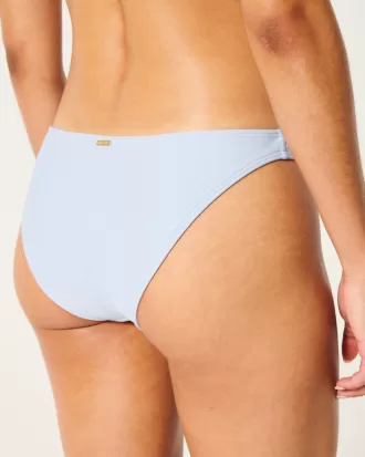 Embroidered Low-Rise Cheeky Bikini Bottom,Embroidered Low-Rise Cheeky Bikini Bottom