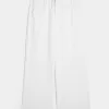Eyelet Pull-On Baggy Pants,Eyelet Pull-On Baggy Pants