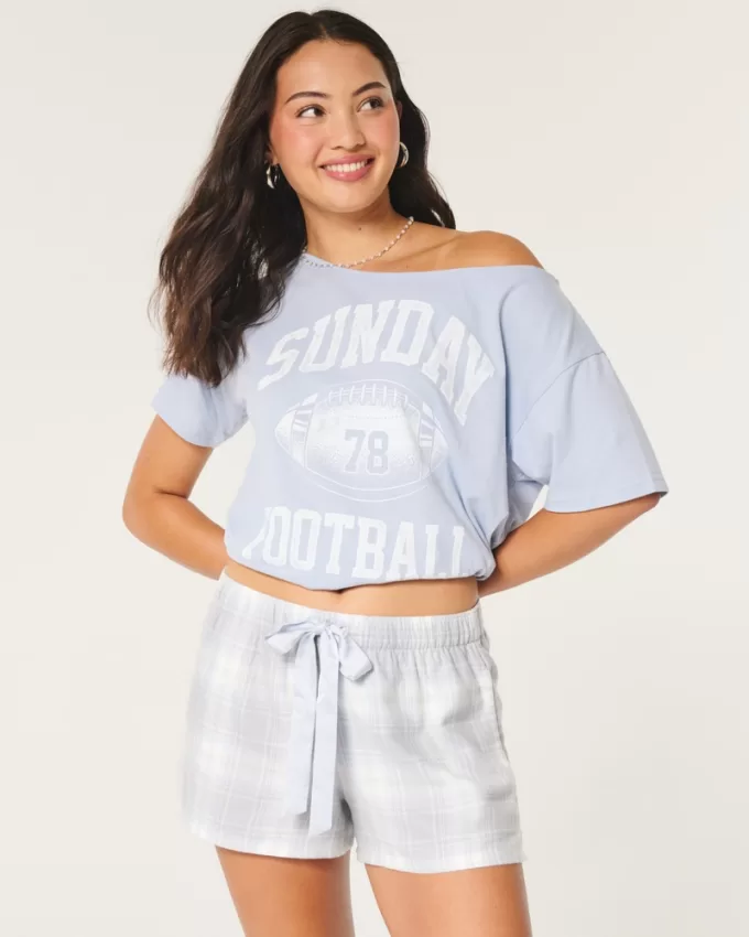 Flannel Tie Shorts,Flannel Tie Shorts