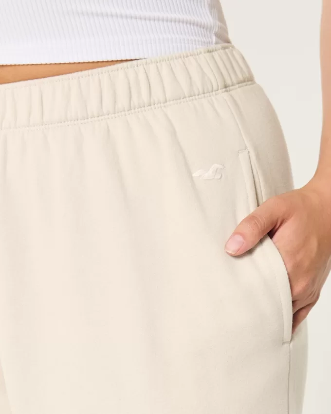 Fleece Icon Dad Joggers,Fleece Icon Dad Joggers